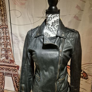Echlederjacke Stradivarius Gr.S