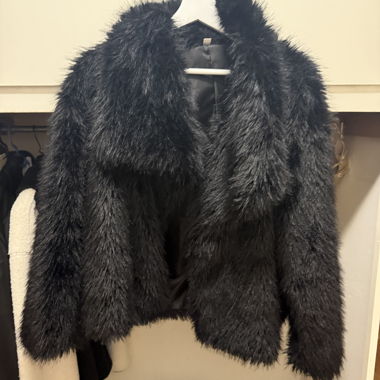 Black Fur Jacket