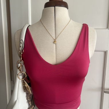 Crop top rosa AMISU XXS