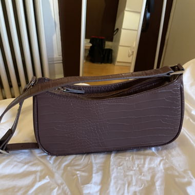 Tasche Braun-Rot