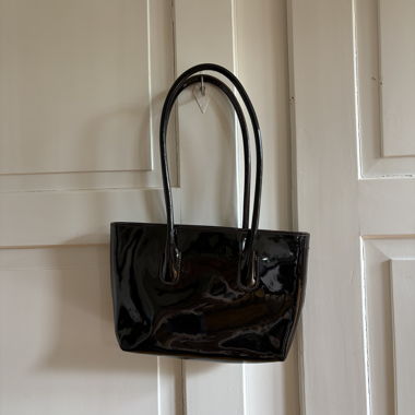 Sac à main Furla noir en vinyle