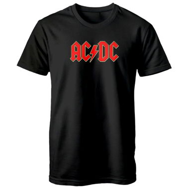 T-Shirt ACDC Schwarz - Größe M - Neu
