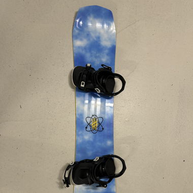Snowboard lobster shifter 148 with bindings