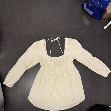 asos babydoll linen dress