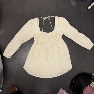 asos babydoll linen dress