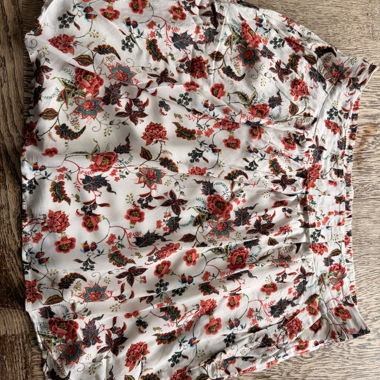 Floral Midi Skirt