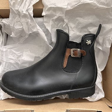 Bottes de pluie Chelsea noires