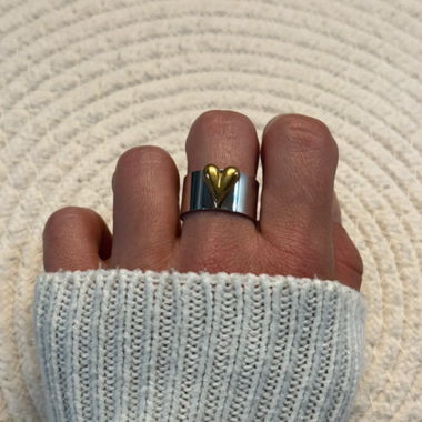Bague acier inoxydable 