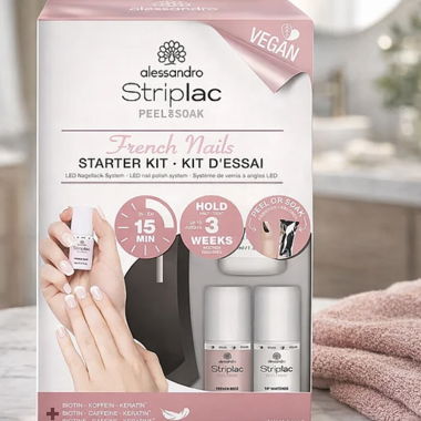 Alessandro Striplac Peel or Soak Set Ongles French