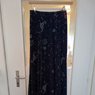 Bodenlanger High waist Jupe