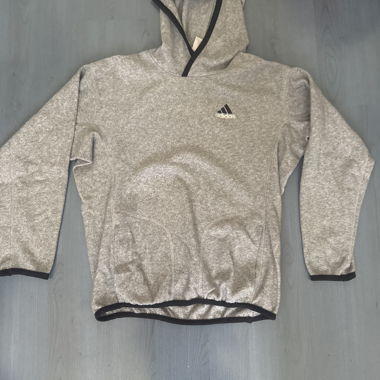 Sweat à capuche Adidas gris