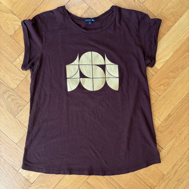 Soeur bordeauxfarbenes T-Shirt EU 36