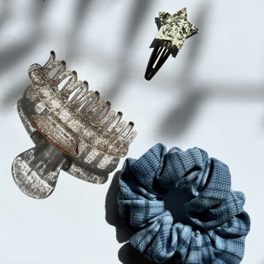 Set di fermagli per capelli Spängeli e scrunchie