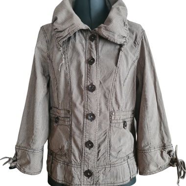 Striped Jacket Etam with Original Collar