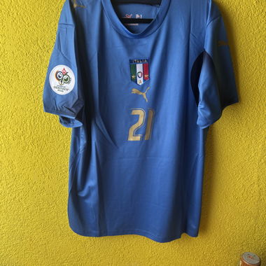 Andrea Pirlo Euro 2006 Retro Jersey