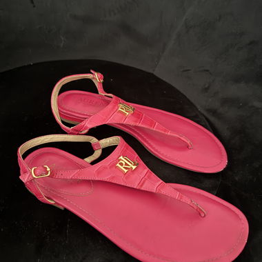 Sandali rosa Lauren Ralph Lauren