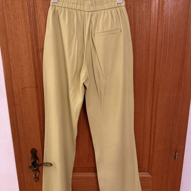Pantalons straight slit 