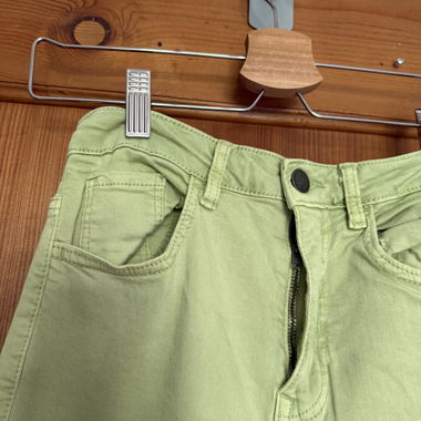 Vintage STR High-Waist Hose – Lime Green