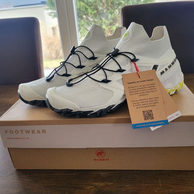 Mammut Sneaker weiss Neon-Akzente