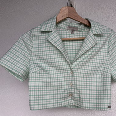 Cropped Hemd/Blouse Gr.S