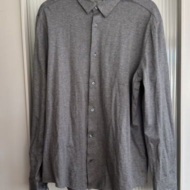 Light grey COS M jersey shirt