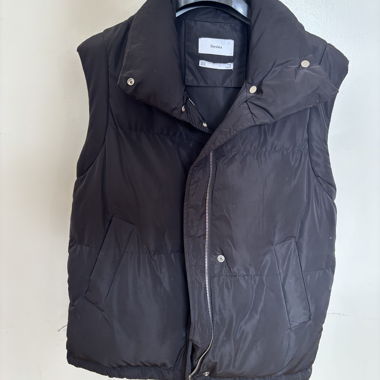 Ärmellose gesteppte Weste Bershka schwarz XS