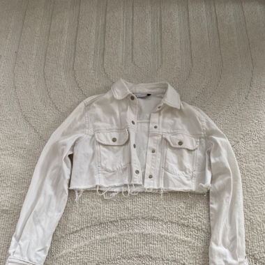 Cropped Jeansjacke