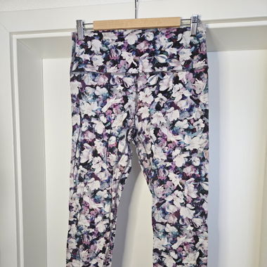 Leggings violet fleuri Lululemon