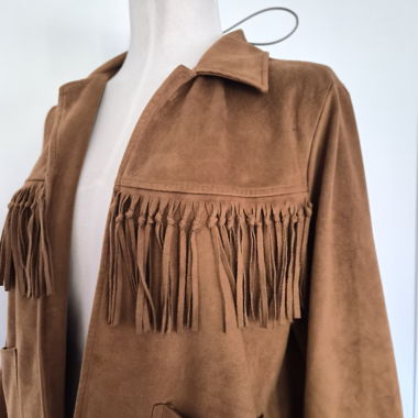 Veste à franges Western