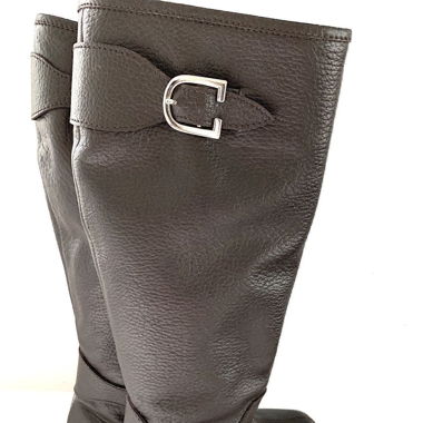 Stiefel gefüttert mit Vibramsohle, size 38.5