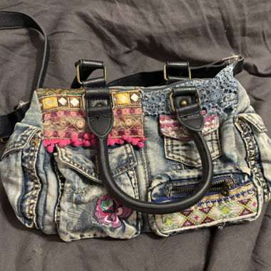 Desigual Vintage Denim Handbag