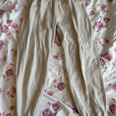 Pantaloni da jogging beige