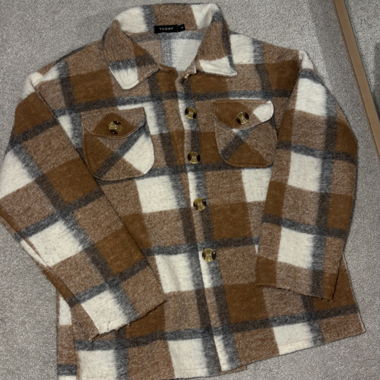 Checked Wool Jacket