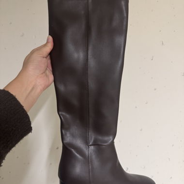 Dunkelbraune Damenstiefel