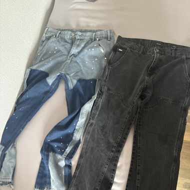 2 flared jeans 