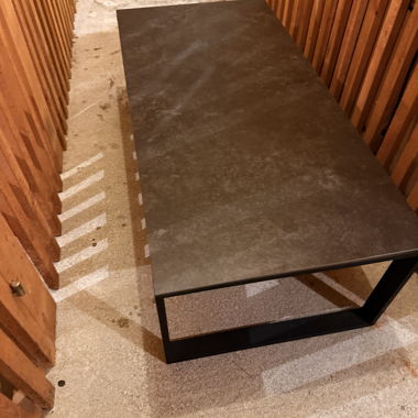 Table basse gigogne noire