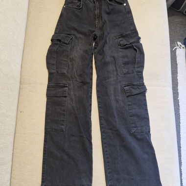 Jean cargo noir