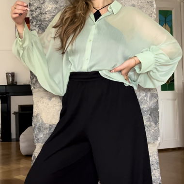 Blouse menthe 