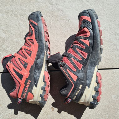 Chaussures de trail Salomon XA Pro 3D rouge/noir