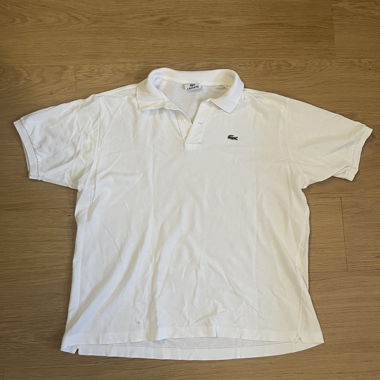 Lacoste-Poloshirt weiss
