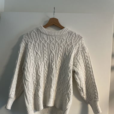 Weisser pullover 