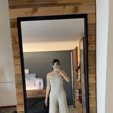 Geblümter Jumpsuit