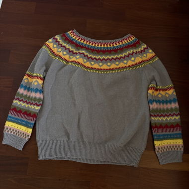 Maglione da donna grigio