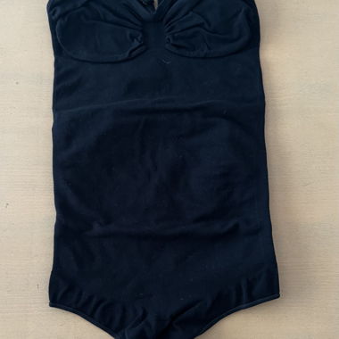 Black cfab L bodysuit