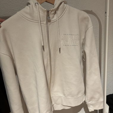 Russell Athletic weisser Zip-Hoodie L