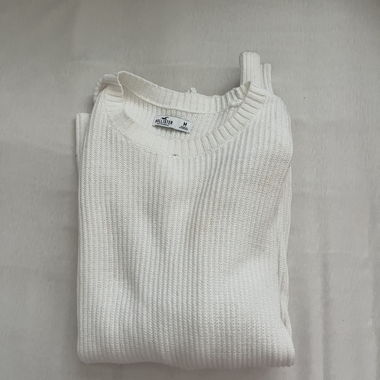 Hollister Strickpullover weiss