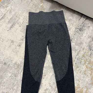 Schwarz/ Grau Leggings 