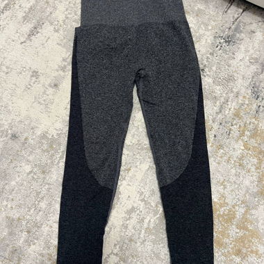 Schwarz/ Grau Leggings 