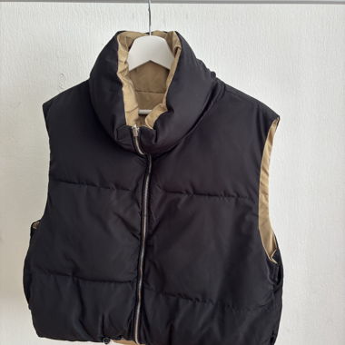 Giaccone Bershka senza maniche
