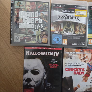 Ps3 3games mit 2dvd filmen